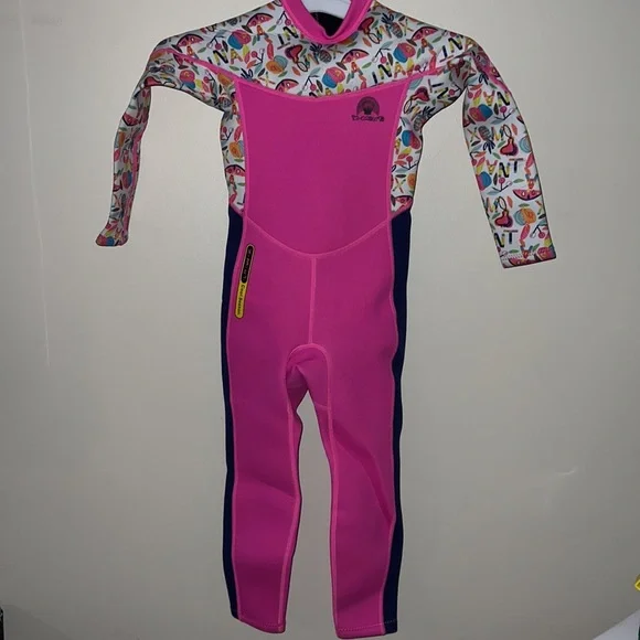 2.5MM Kids Wetsuits Warm Long-sleeved Diving Clothes Swimwear